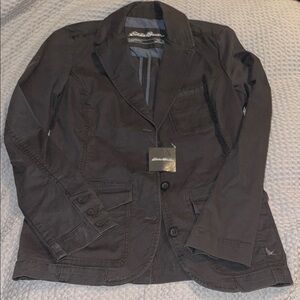 Eddie Bauer Women's Blazer size 10 bonus flannel